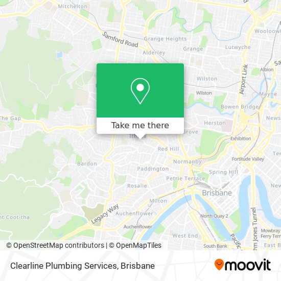 Mapa Clearline Plumbing Services