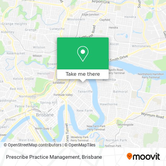 Prescribe Practice Management map