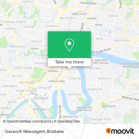 Gaswork Newsagent map