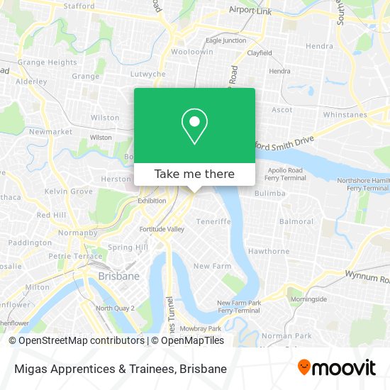 Migas Apprentices & Trainees map