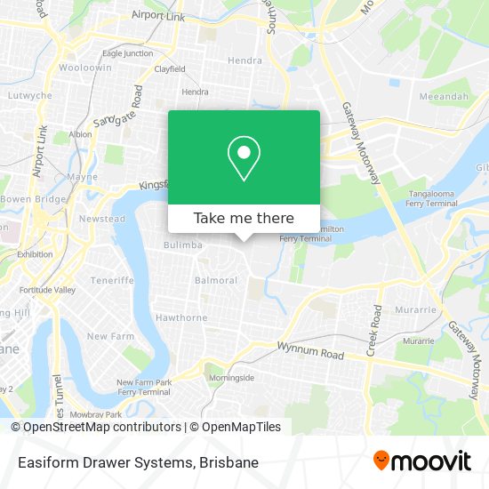 Easiform Drawer Systems map