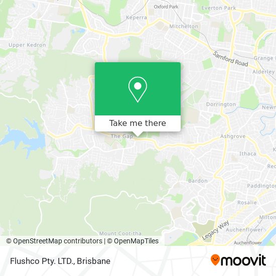 Flushco Pty. LTD. map