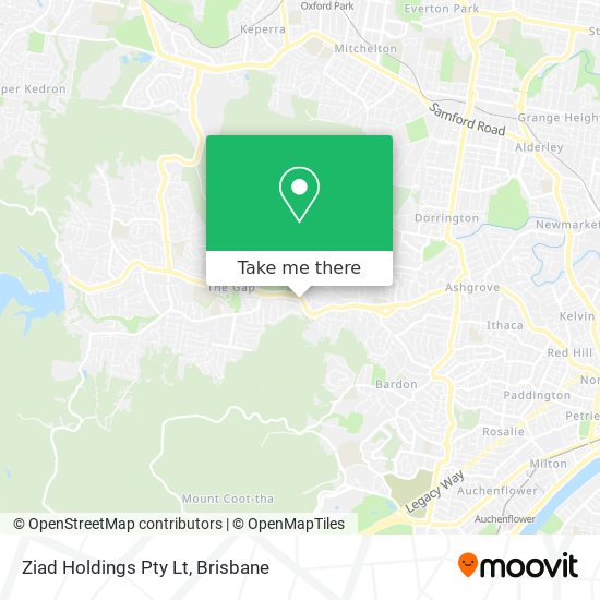 Ziad Holdings Pty Lt map