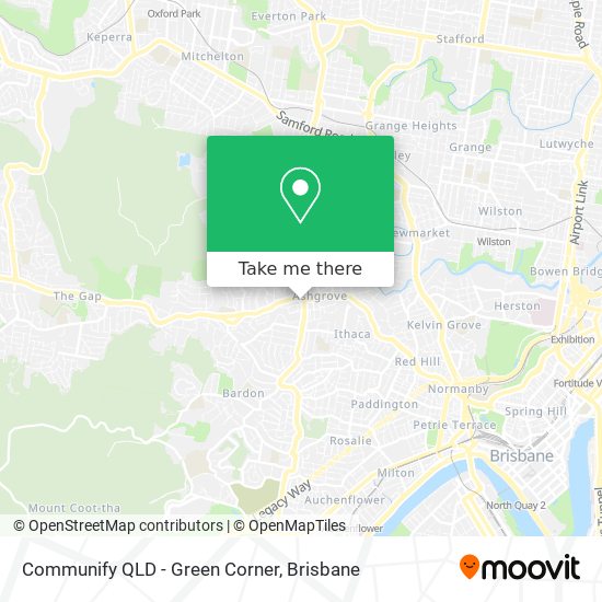 Communify QLD - Green Corner map