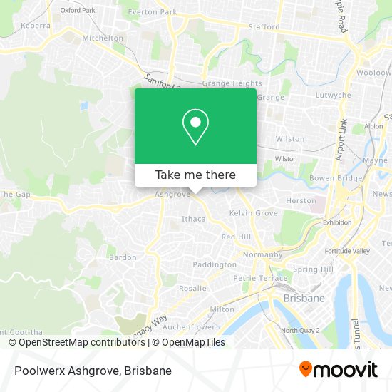 Poolwerx Ashgrove map