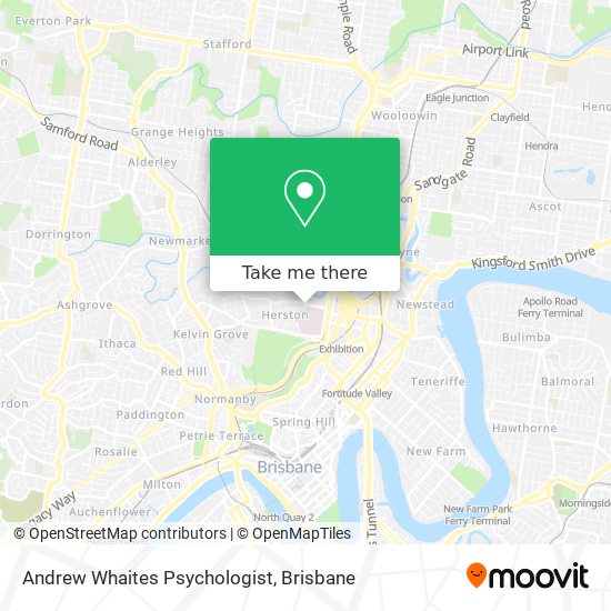 Mapa Andrew Whaites Psychologist