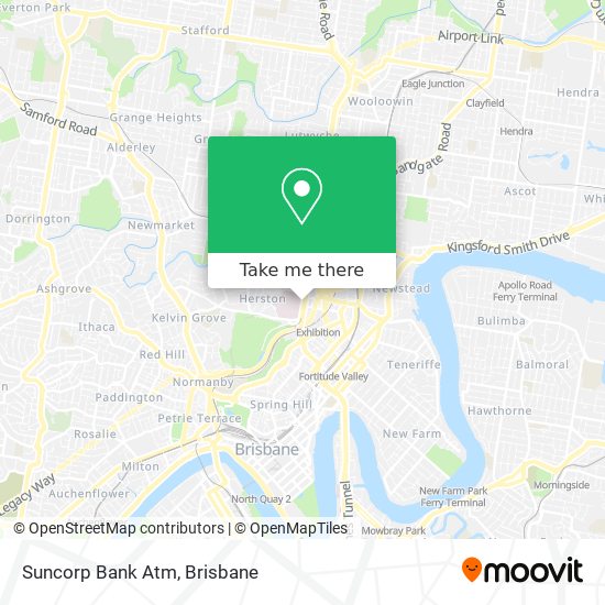 Suncorp Bank Atm map