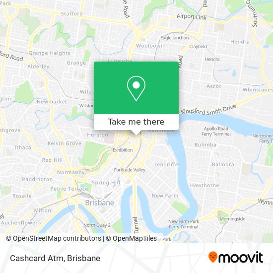 Cashcard Atm map