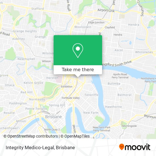 Integrity Medico-Legal map