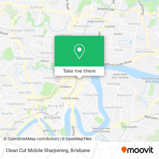 Clean Cut Mobile Sharpening map