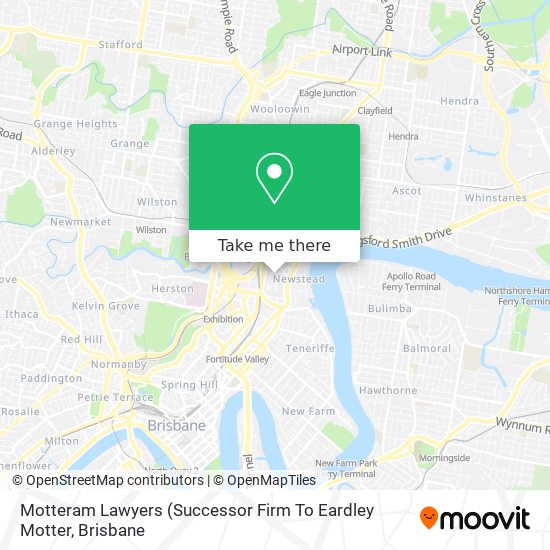 Motteram Lawyers map