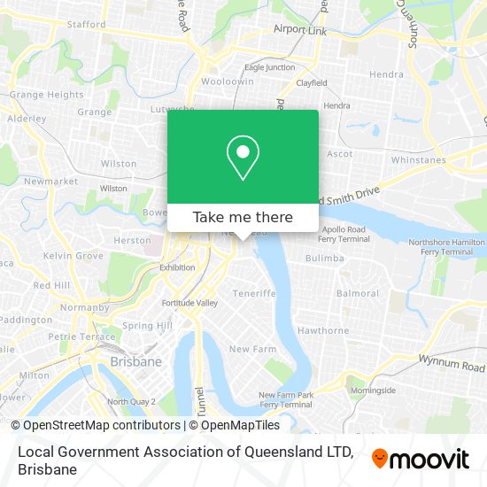 Local Government Association of Queensland LTD map