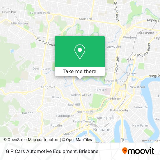 G P Cars Automotive Equipment map
