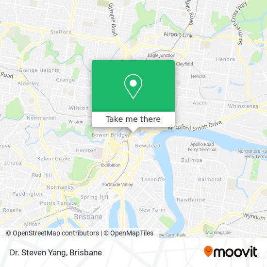 Dr. Steven Yang map