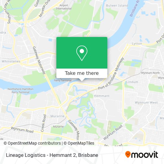 Lineage Logistics - Hemmant 2 map