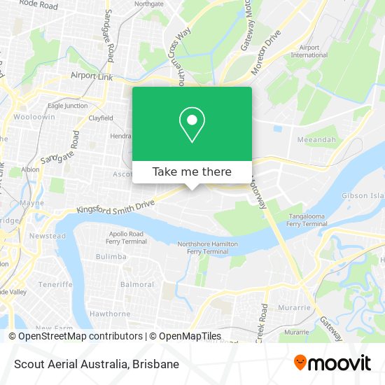 Scout Aerial Australia map