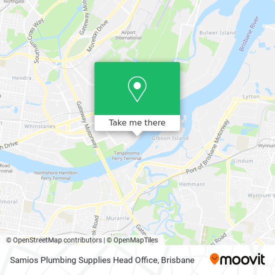 Samios Plumbing Supplies Head Office map