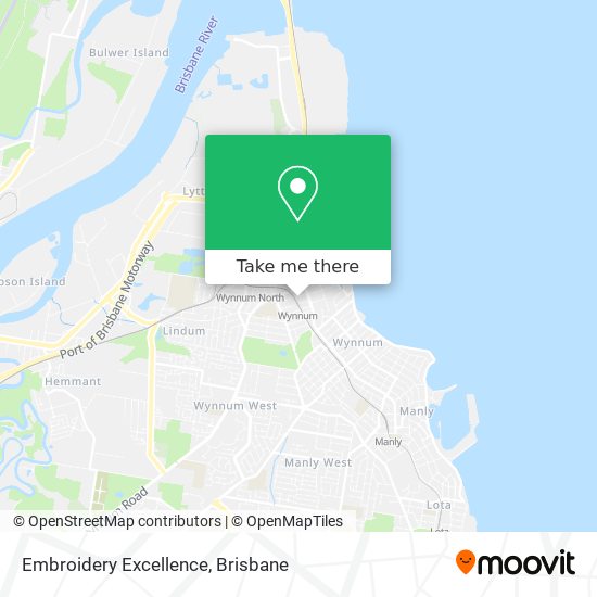 Embroidery Excellence map