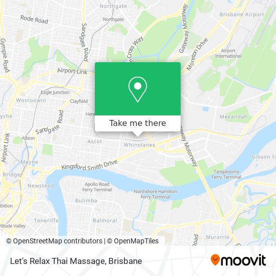 Let's Relax Thai Massage map