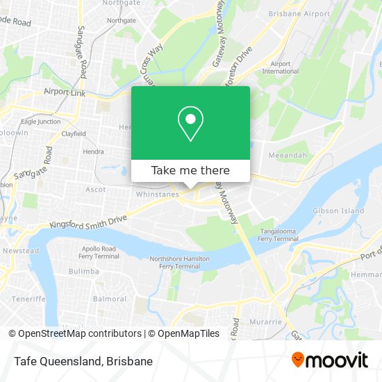 Mapa Tafe Queensland