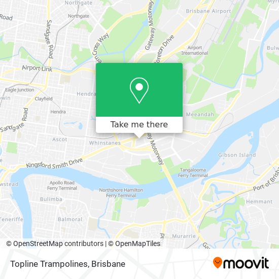 Topline Trampolines map