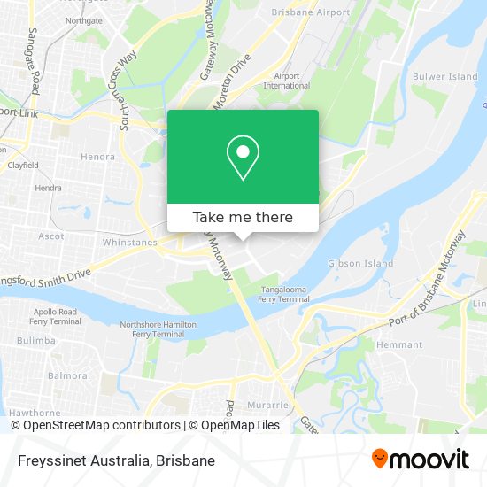 Freyssinet Australia map