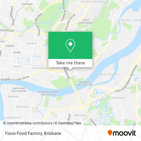 Fison Food Factory map