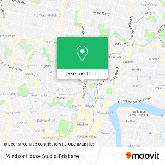 Windsor House Studio map