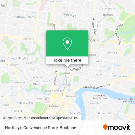 Northey's Convenience Store map