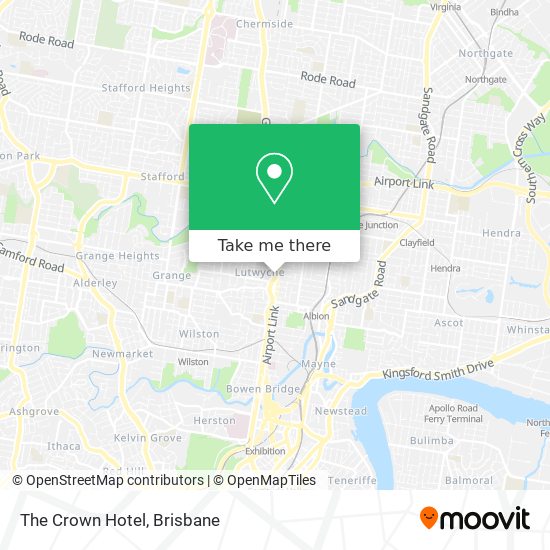 The Crown Hotel map