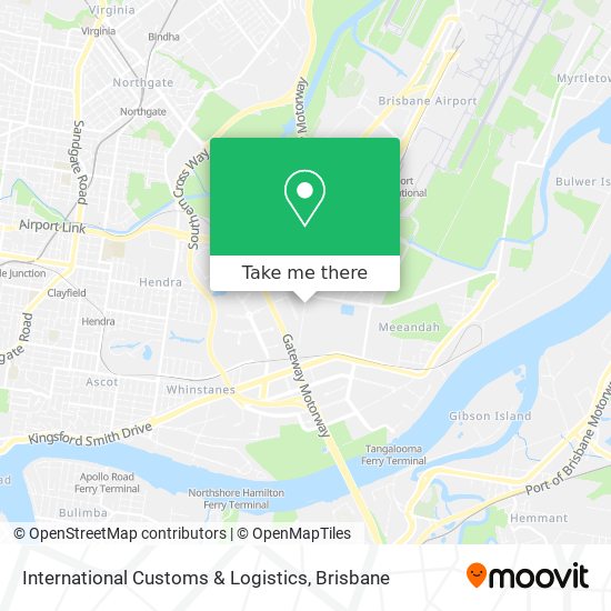 International Customs & Logistics map