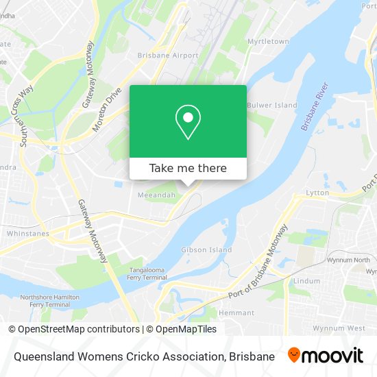 Mapa Queensland Womens Cricko Association
