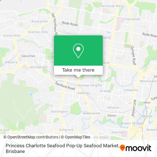 Princess Charlotte Seafood Pop-Up Seafood Market map