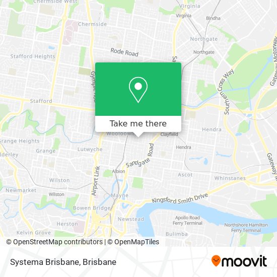 Systema Brisbane map