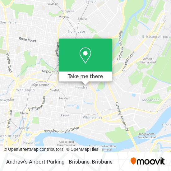 Andrew's Airport Parking - Brisbane map