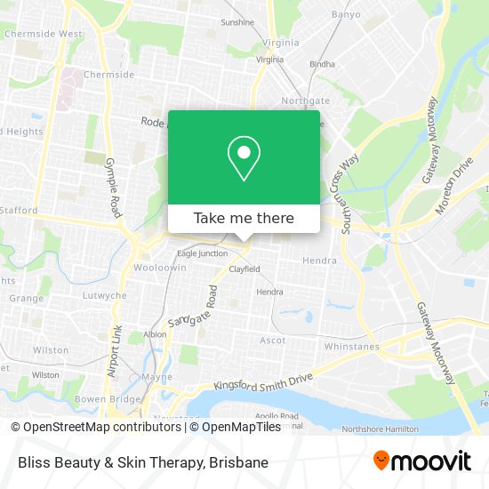 Bliss Beauty & Skin Therapy map