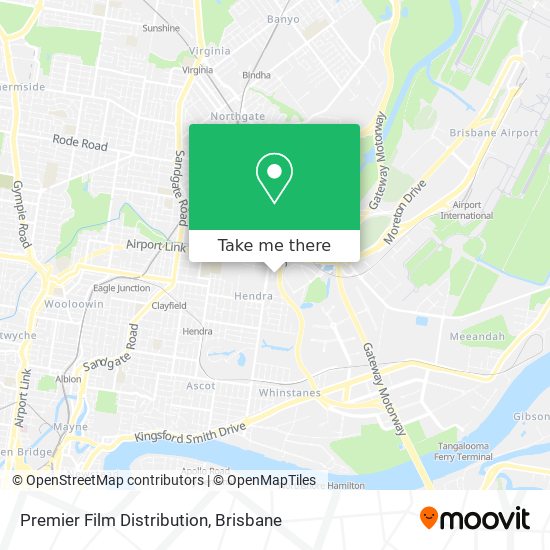 Premier Film Distribution map