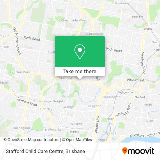 Mapa Stafford Child Care Centre