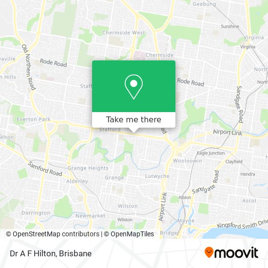 Dr A F Hilton map