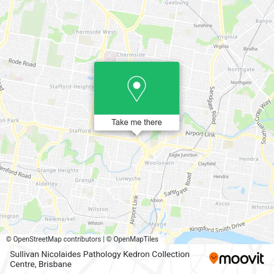 Sullivan Nicolaides Pathology Kedron Collection Centre map