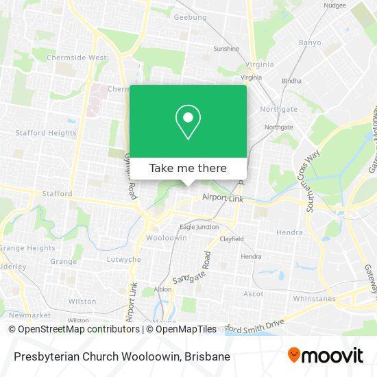 Mapa Presbyterian Church Wooloowin