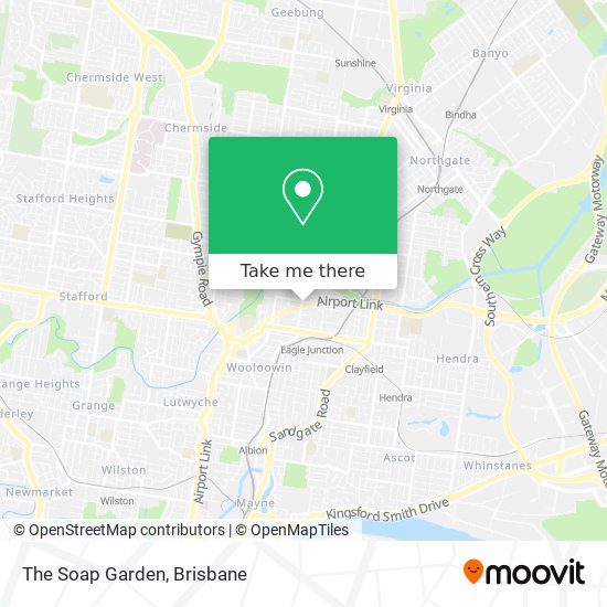 The Soap Garden map