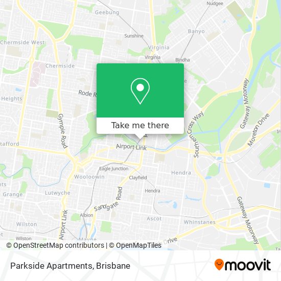 Parkside Apartments map