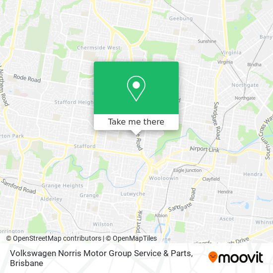 Mapa Volkswagen Norris Motor Group Service & Parts