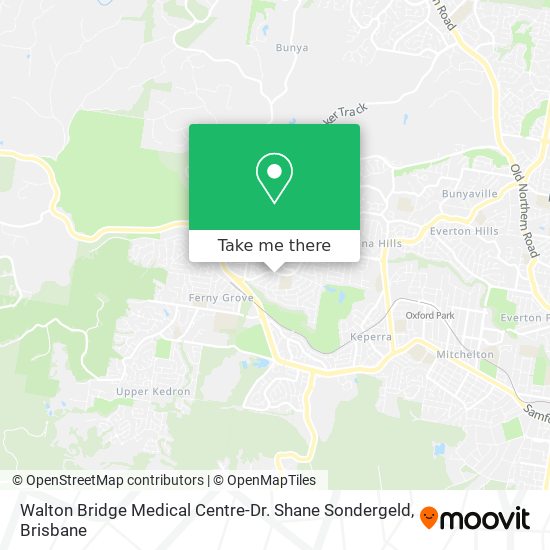 Walton Bridge Medical Centre-Dr. Shane Sondergeld map