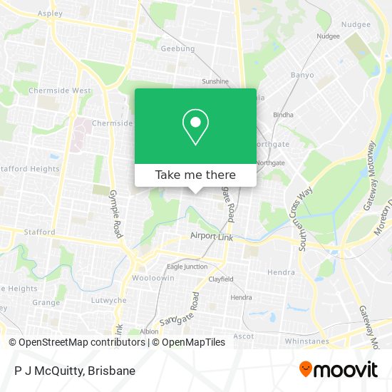 P J McQuitty map