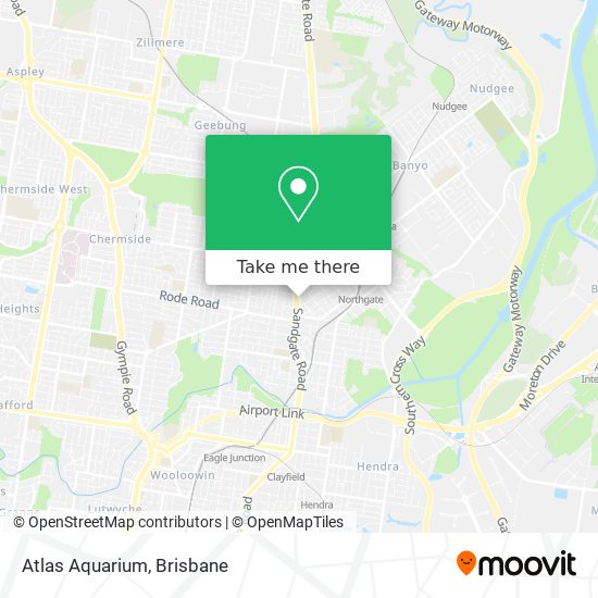 Atlas Aquarium map