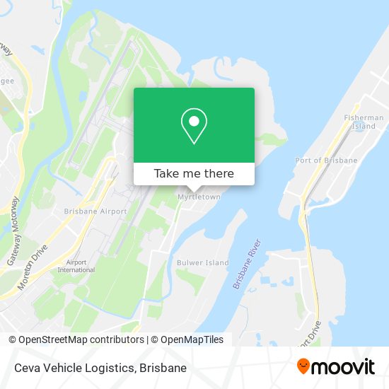 Ceva Vehicle Logistics map