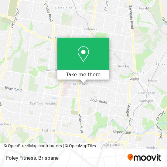Foley Fitness map