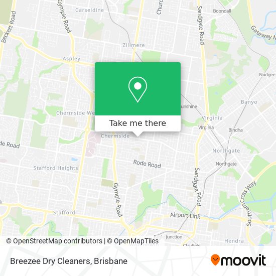 Breezee Dry Cleaners map
